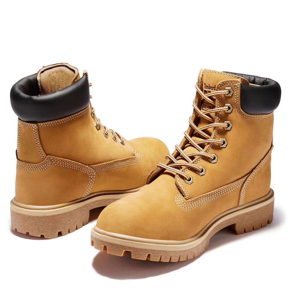 Botas de Trabajo Timberland Mujer Pro® Direct Attach 6\" Soft Toe Marrones - Chile HPD-879260